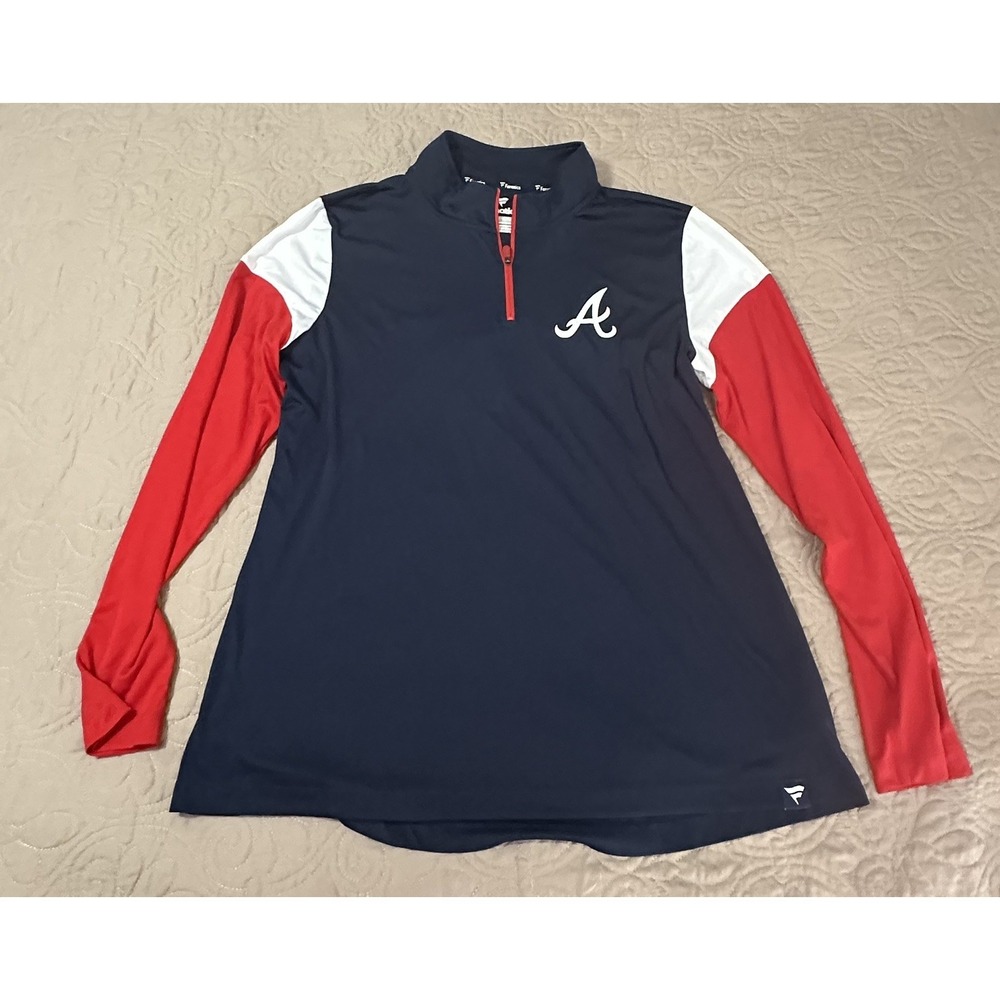 Fanatics Women's Atlanta Braves Pullover Size 2XL EUC